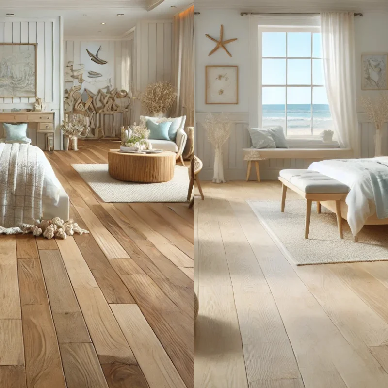 Explore the differences between solid and engineered hardwood.