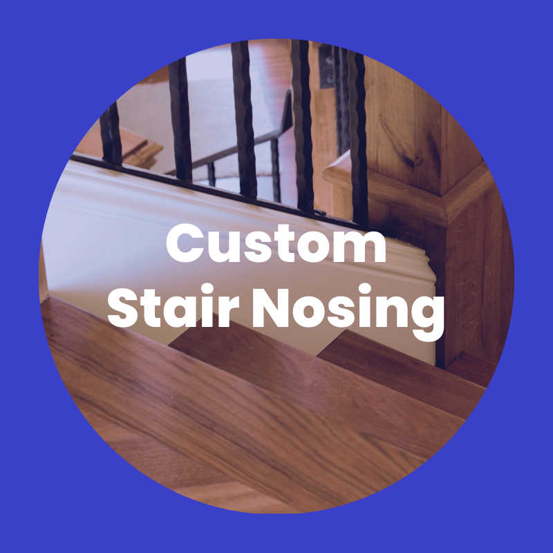 Custom stair nosing solutions in south florida